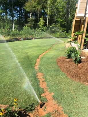 Automatic Sprinkler System Installation