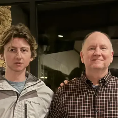 Mack and Chris  Jones Photo