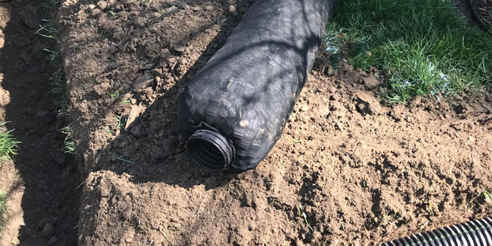 yard drainage solutions in Hazlet TX