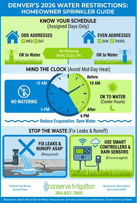 Denver's 2026 Water Restrictions