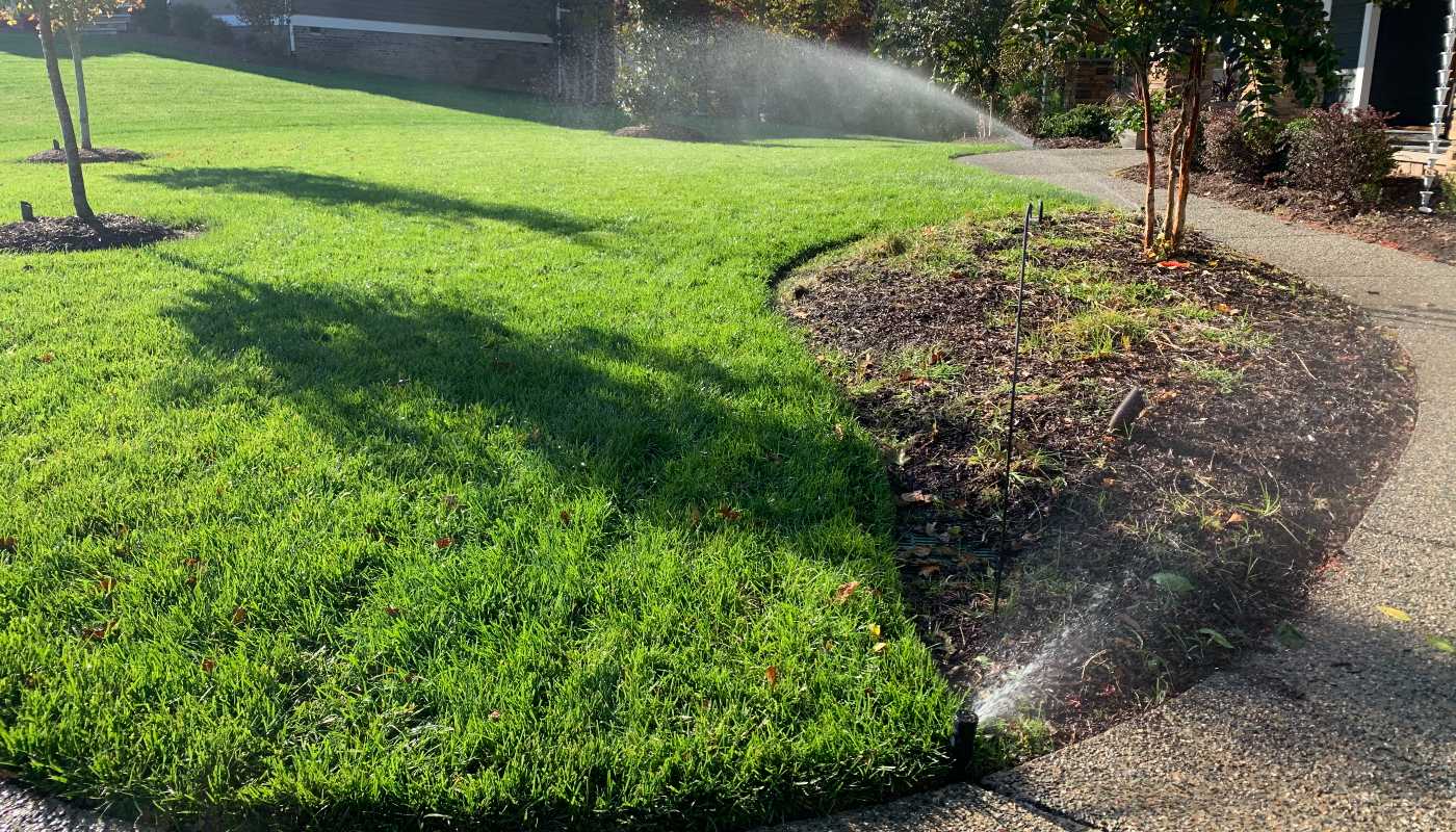 Irrigation System Blowout