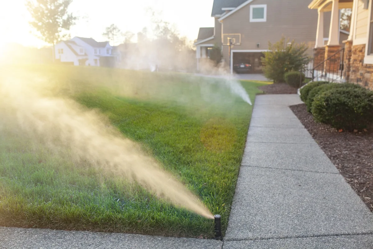 sprinkler winterization service