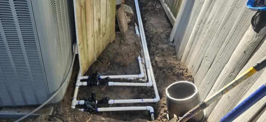 new valve boxes and valve installed