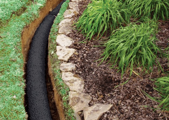 French drain instalaltion in Estero FL